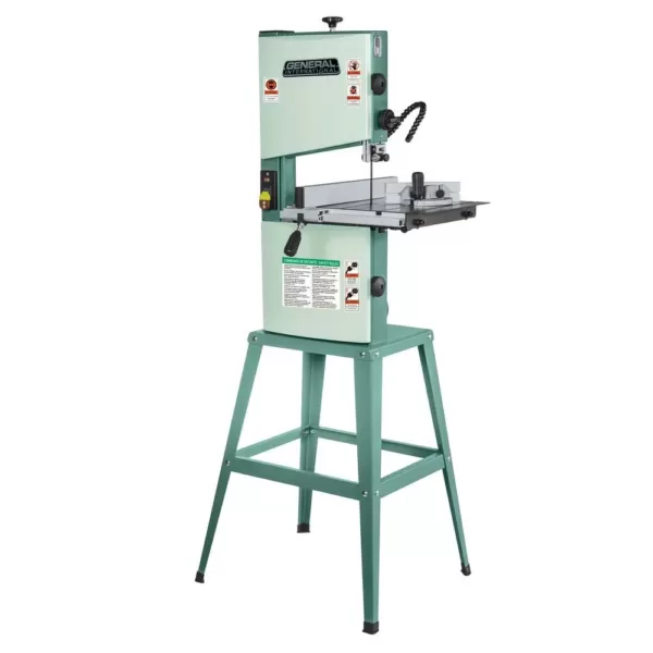 General International 3.4 Amp 10 in. Woodcutting Band Saw