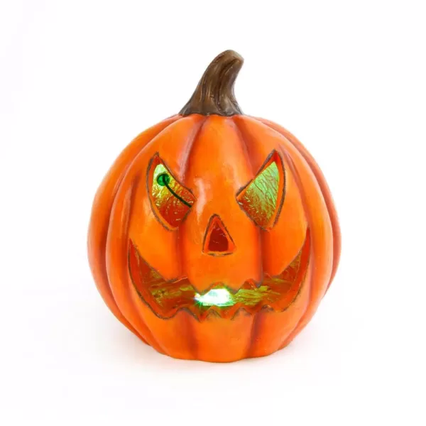 Gerson 14.3 in. H Electric Smoking Jack-O-Lantern