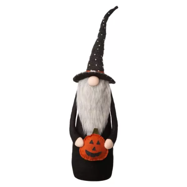 Glitzhome 28 in. H Halloween Fabric Gnome Standing Decor