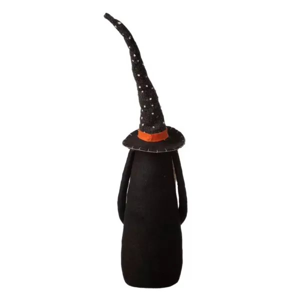 Glitzhome 28 in. H Halloween Fabric Gnome Standing Decor