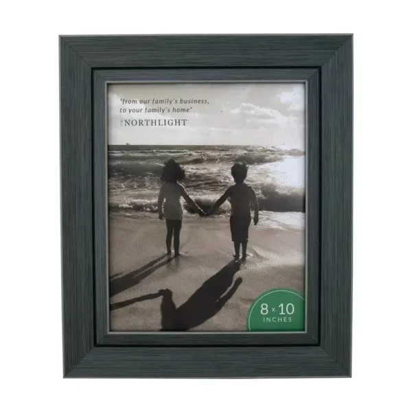 Northlight 8 in. x 10 in. Gray Picture Frame (for All Occasions, New Year's, etc.)