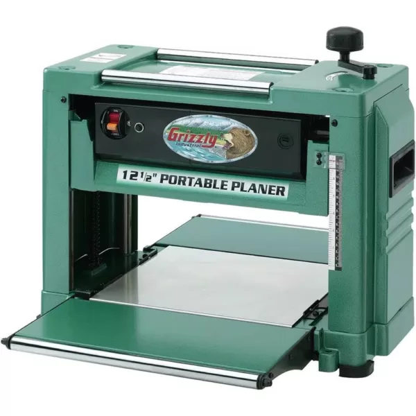 Grizzly Industrial 15-Amp 12-1/2 in. 2 HP Corded Planer