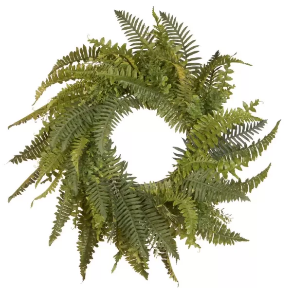 National Tree Company 35 in. Dia Fern Wreath