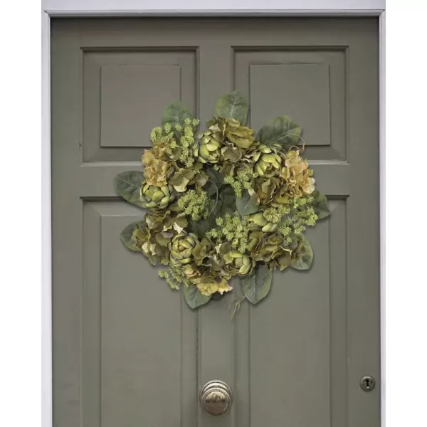 Nearly Natural 18 in. Artichoke Wreath