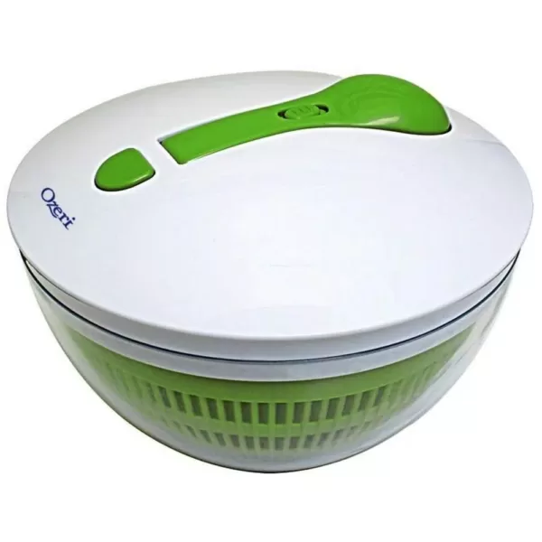 Ozeri Swiss Designed FRESHSPIN Salad Spinner and Serving Bowl, BPA-Free