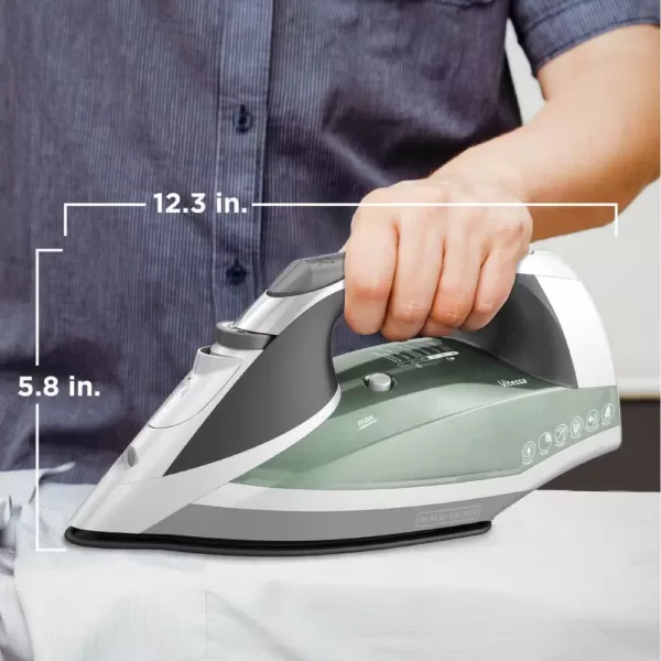 BLACK+DECKER Vitessa Advanced Steam Iron with Retractable Cord