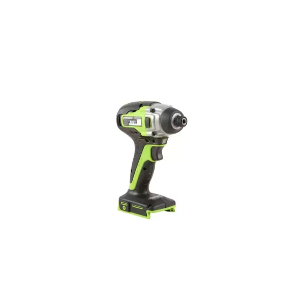 Greenworks 24-Volt Battery Cordless Brushless Impact Driver, Battery Not Included ID24L00