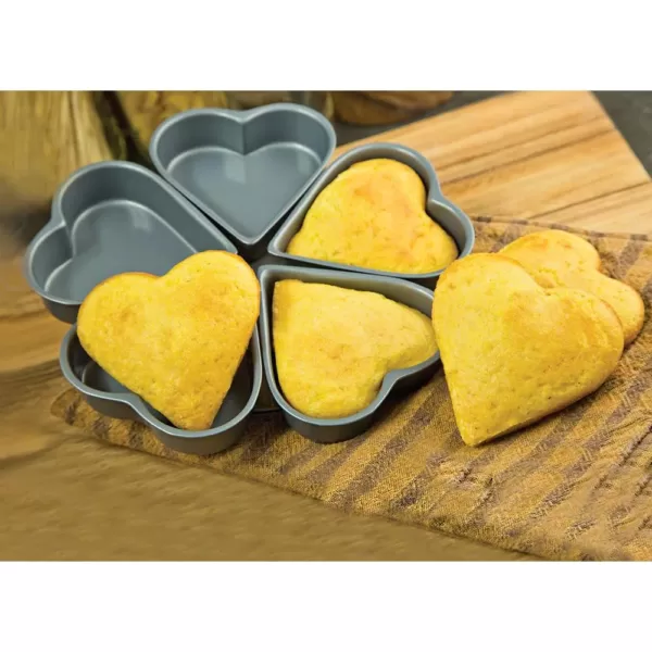 Fox Run Preferred Non-Stick Linked Heart Pan