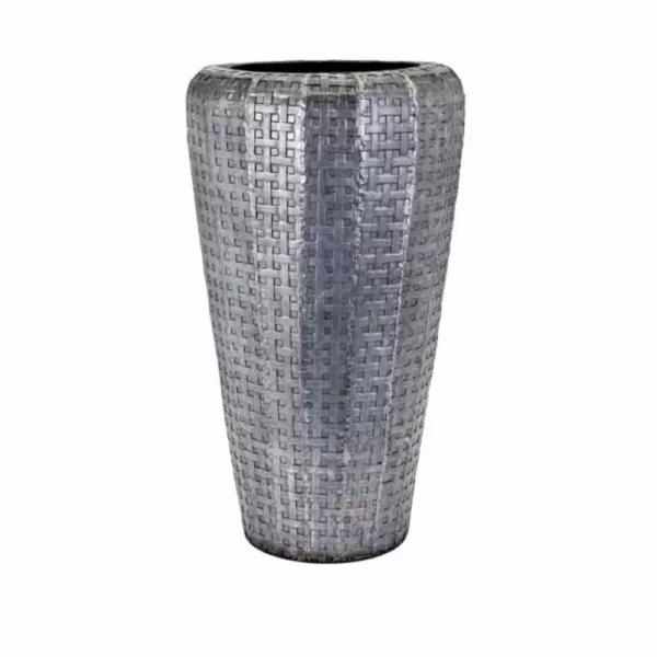 IMAX Jones Gray Short Oversized Floor Vase