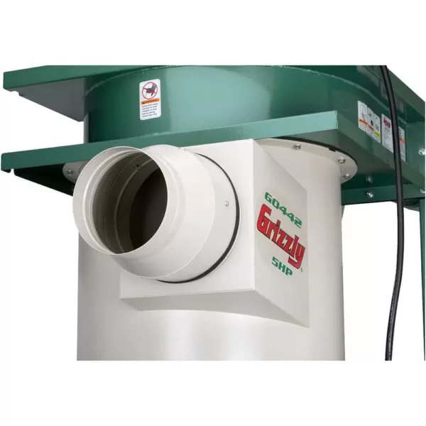 Grizzly Industrial 5 HP Cyclone Dust Collector