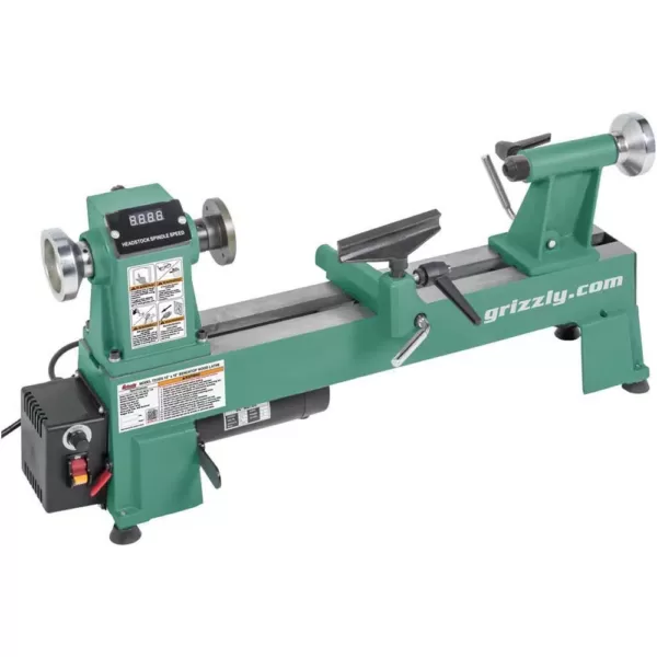 Grizzly Industrial 10 in. x 18 in. Variable-Speed Wood Lathe