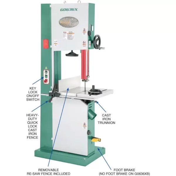 Grizzly Industrial 17" Ultimate Bandsaw