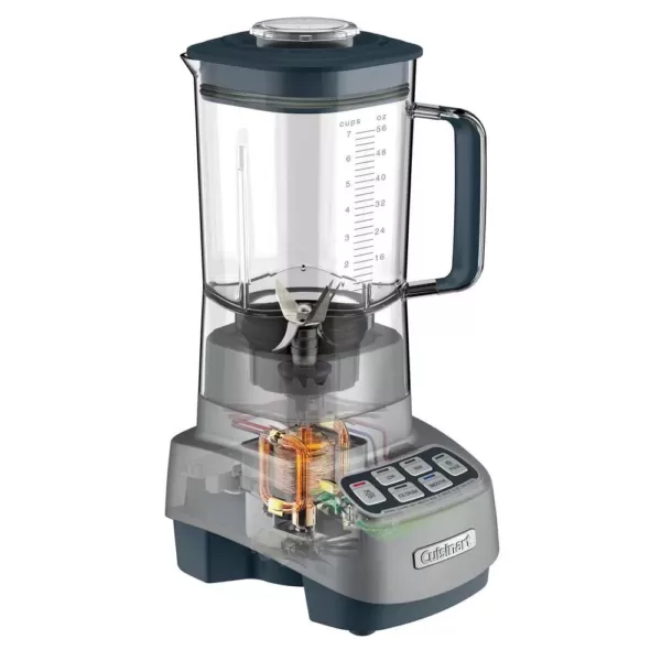 Cuisinart Velocity Ultra Trio 3-Cup 3-Speed Gunmetal Gray Food Processor