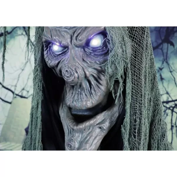 Haunted Hill Farm 6.5 ft. Animatronic Haunted Talking Tree Halloween Prop