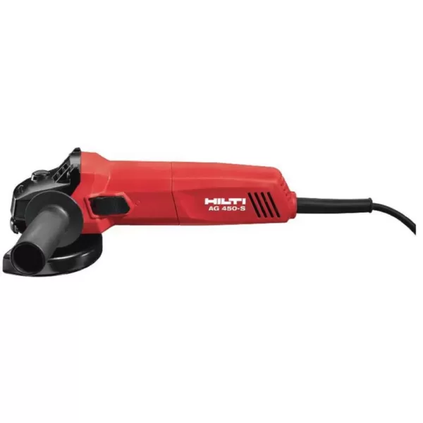 Hilti 7 Amp Corded 4.5 in Angle Grinder AG 450-S Package