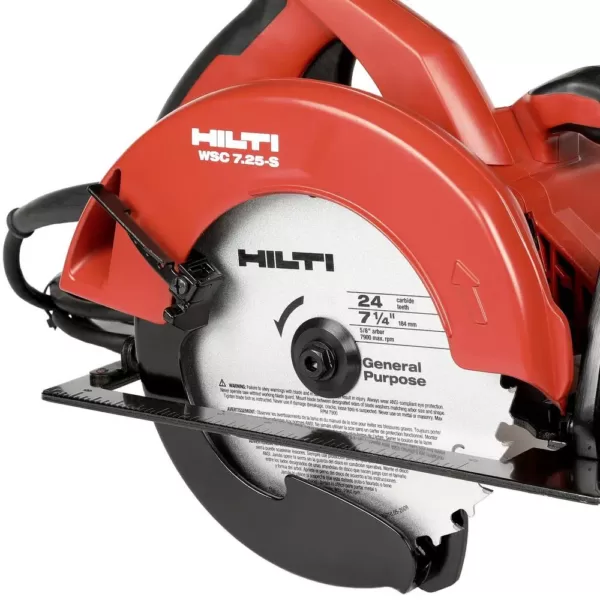 Hilti WSC 7.25-S 15 Amp 7-1/4 in. Circular Saw