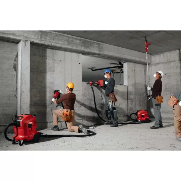 Hilti 25 ft. Hose Universal Vacuum Cleaner VC 150-10 X Wet and Dry with Automatic Filter Cleaning