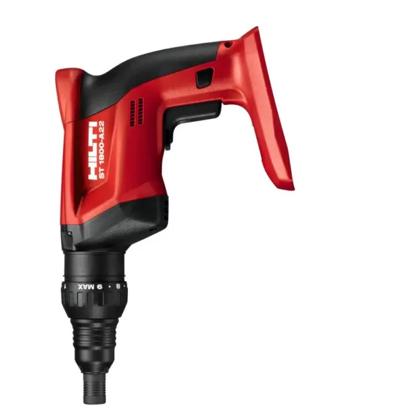 Hilti 22-Volt Lithium-Ion 1/4 in. Hex Cordless Adjustable Torque Screwdriver ST 1800 Tool Body