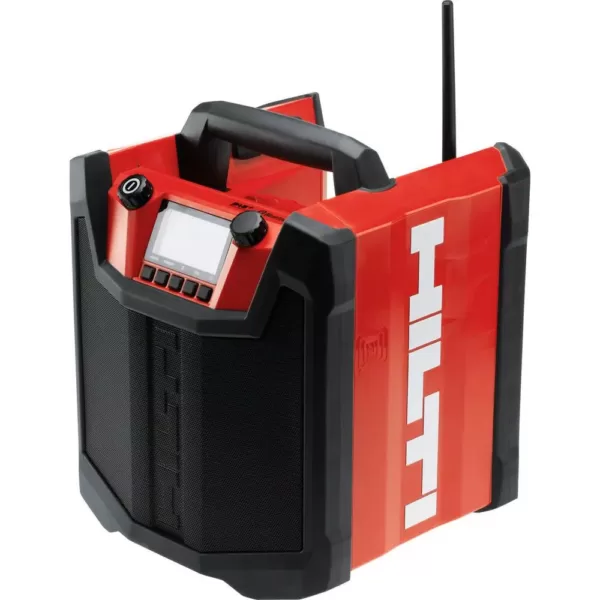 Hilti RC 4/36 120-Volt AM/FM Bluetooth Radio and Battery Charger