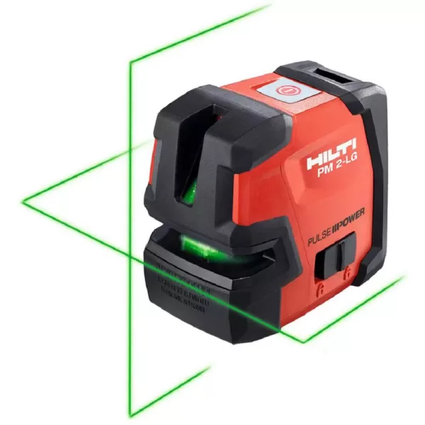 Hilti PM 2-LG Green Line Laser with PMA 82 Magnetic Bracket