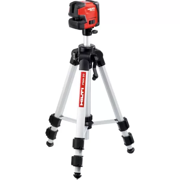 Hilti 47 in. PMA 20 Extendable Compact Tripod