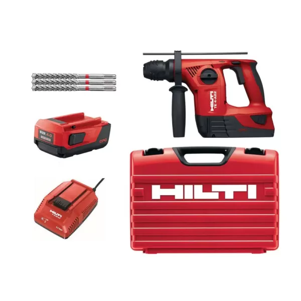 Hilti TE 4 22-Volt Lithium-Ion SDS-Plus Cordless Rotary Hammer Drill