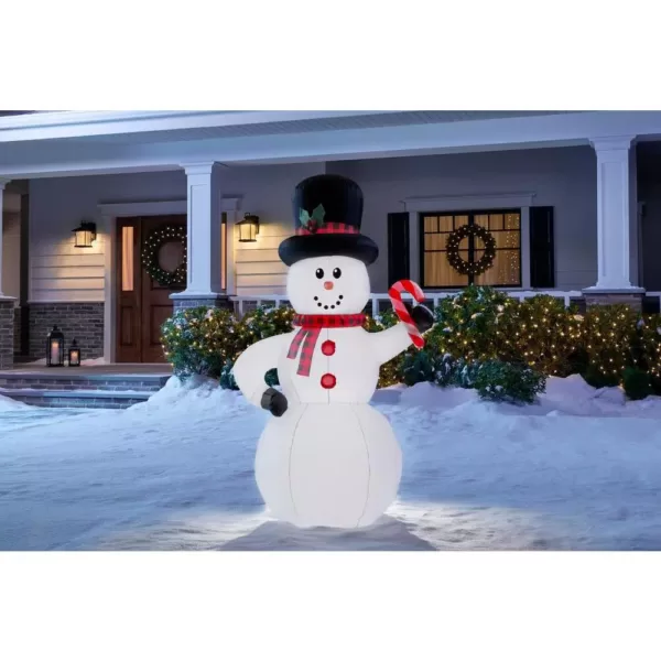 Home Accents Holiday 6.5 ft. Inflatable Snowman