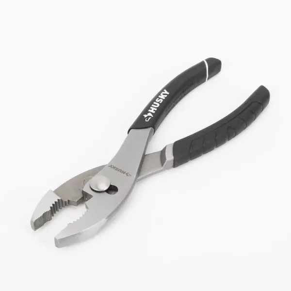 Husky 8 in. Standard Slip Joint Pliers