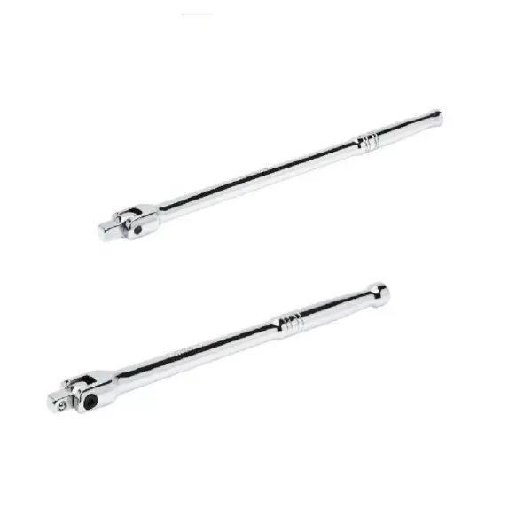 Husky 3/8 in. and 1/2 in. Drive Breaker Bar Set (2-Piece)