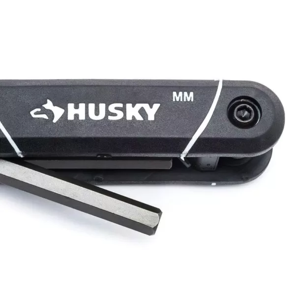 Husky SAE/Metric Folding Hex Key Set (17-Piece)