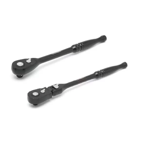 Husky 1/2 in. Drive 100-Position Ratchet Set (2-Piece)