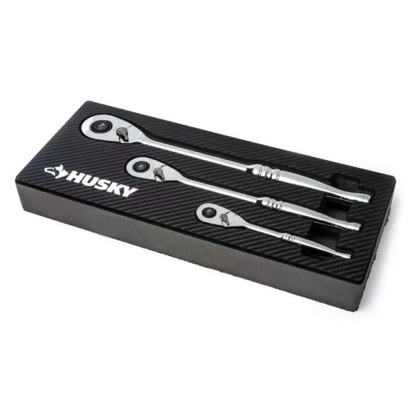 Husky 144-Tooth Ratchet Set (3-Piece)