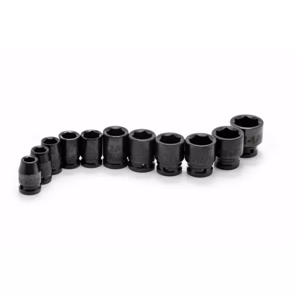 Husky 1/2 in. Drive Standard SAE/MM Socket Set (22-Piece)