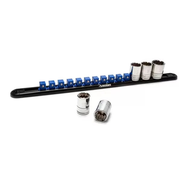 Husky 1/2 in. Swivel Magnetic Socket Rail