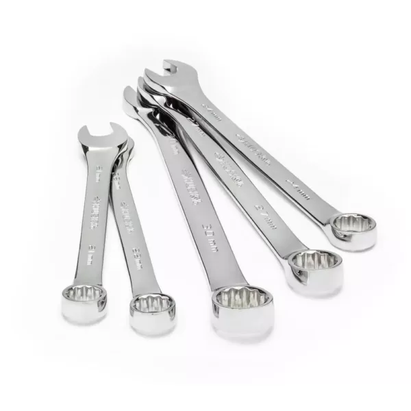 Husky Metric X-Large Combination Wrench Set (5-Piece)