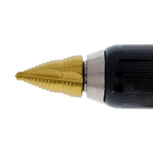 Ideal Step Drill Bit, 1/4 in. - 1 1/8 in.