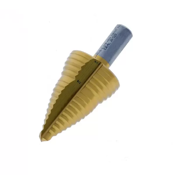 Ideal Step Drill Bit, 1/4 in. - 1 1/8 in.