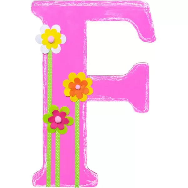 Jeff McWilliams Designs 23 in. Oversized Unfinished Wood Letter (F)