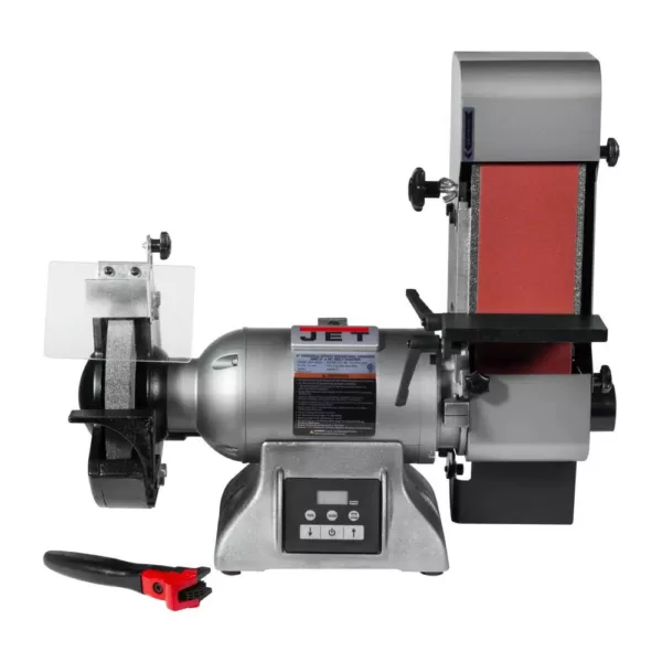 Jet Variable Speed Combination 8 in. Industrial Grinder and 4 in. x 36 in. Belt Sander 1HP 115-Volt, IBGB-436VS