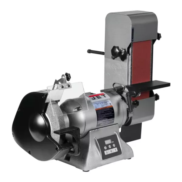 Jet Variable Speed Combination 8 in. Industrial Grinder and 4 in. x 36 in. Belt Sander 1HP 115-Volt, IBGB-436VS