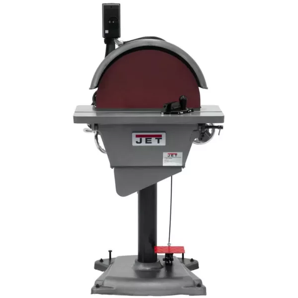 Jet 20 in. 460-Volt 3 PH Disc Grinder