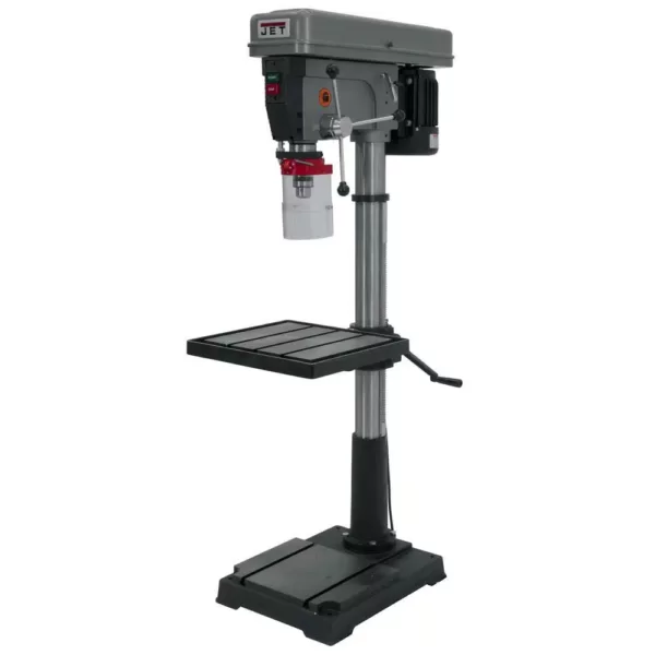 Jet 1 HP 20 in. Floor Standing Drill Press, 12-Speed, 115-Volt, J-2550