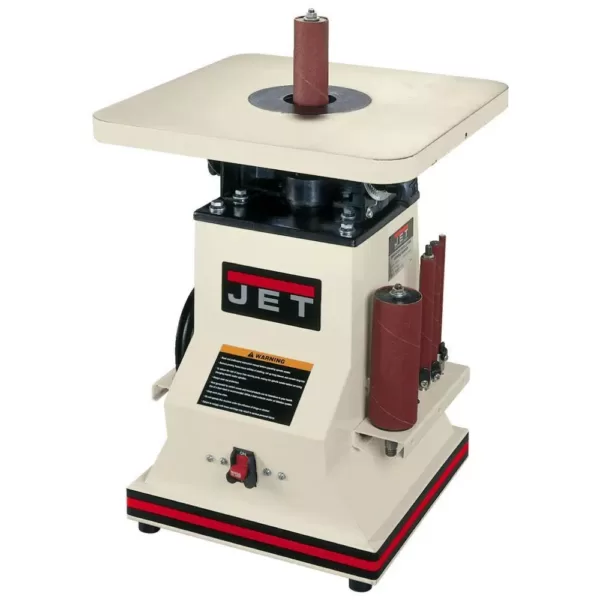 Jet 1/2 HP 5.5 in. Benchtop Oscillating Spindle Sander with Spindle Assortment, 110-Volt JBOS-5