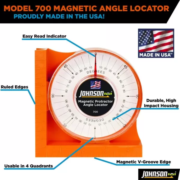 Johnson Magnetic Angle Locator