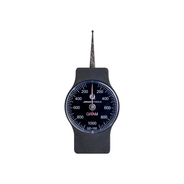 Jonard 1.5 in. Dynamometer Gauge, 100-1000 GR