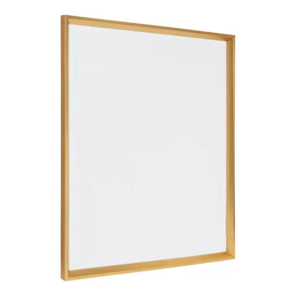 Kate and Laurel Calter Gold Dry Erase Board Memo Board