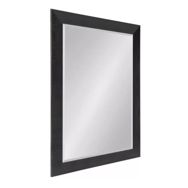 Kate and Laurel Large Rectangle Black Beveled Glass Contemporary Mirror (41.75 in. H x 29.75 in. W)