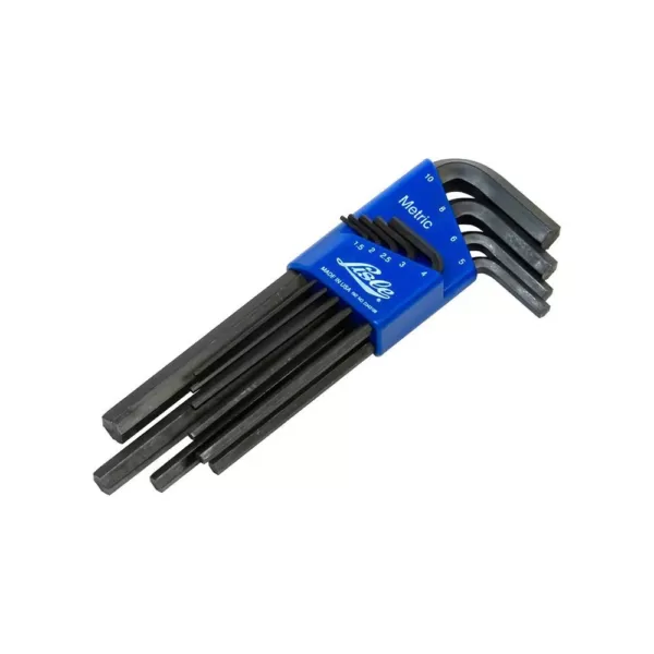 Lisle Metric Long Arm Hex Key Set (9-Pack)