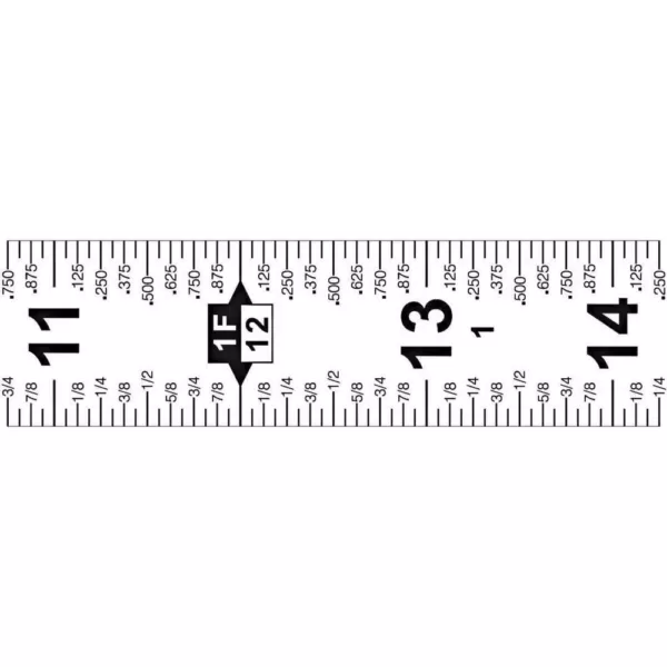 Lufkin 3/4 in. x 16 ft. Quikread Power Return Tape Measure