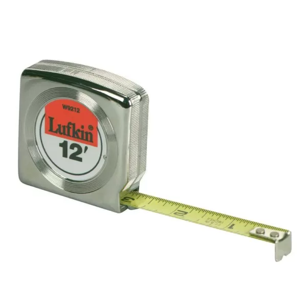 Lufkin 12 ft. x 1/2 in. Power Return Tape Measure